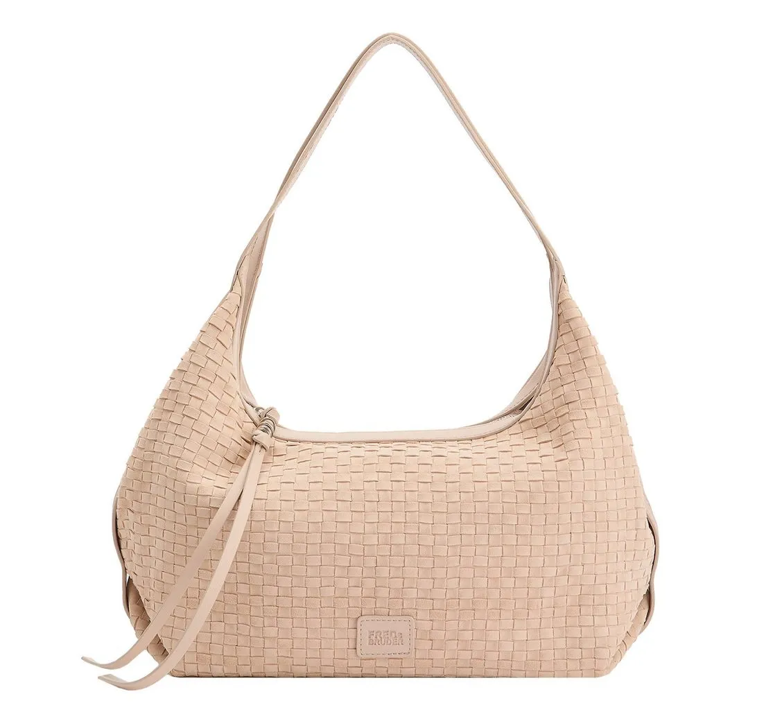 FREDsBRUDER Schultertasche Weave Harmony, Leder