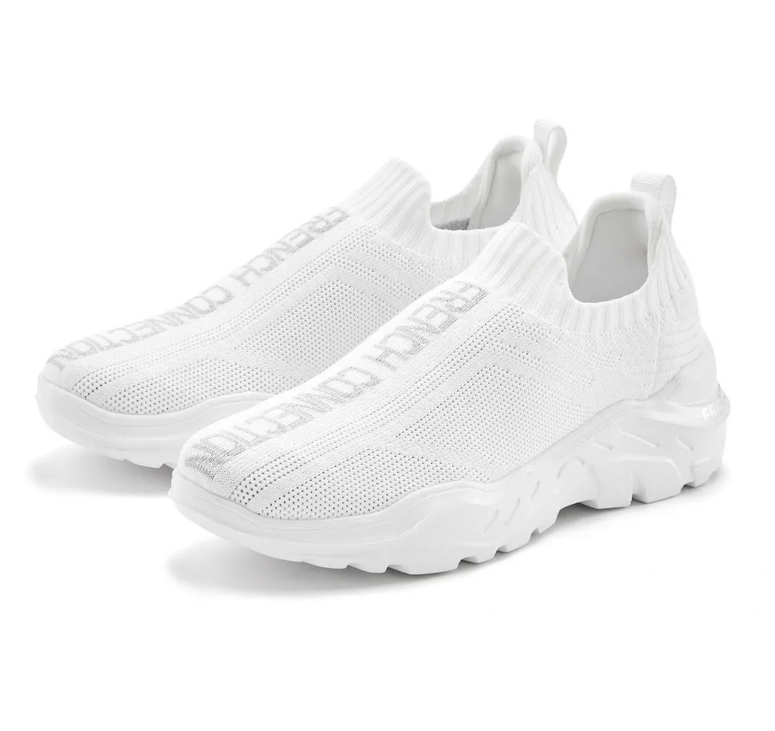 FRENCH CONNECTION Sneaker Slipper, Halbschuh, Freizeitschuh zum Reinschlüpfen VEGAN