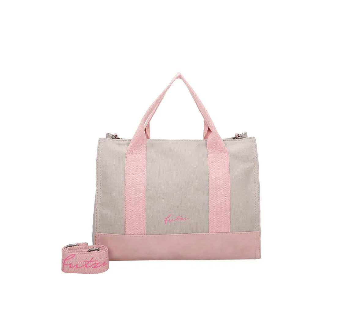 Fritzi aus Preußen Henkeltasche Canvas Tote Bag, mit verstell- und abnehmbarem Schulter-Riemen