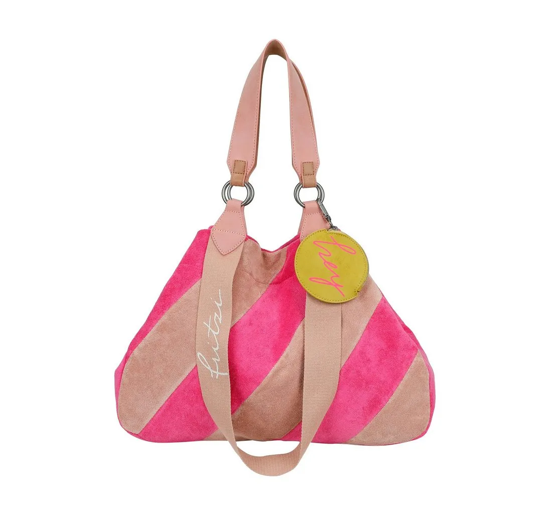 Fritzi aus Preußen Henkeltasche Izzy Medium, mit abnehmbarem Pocketanhänger