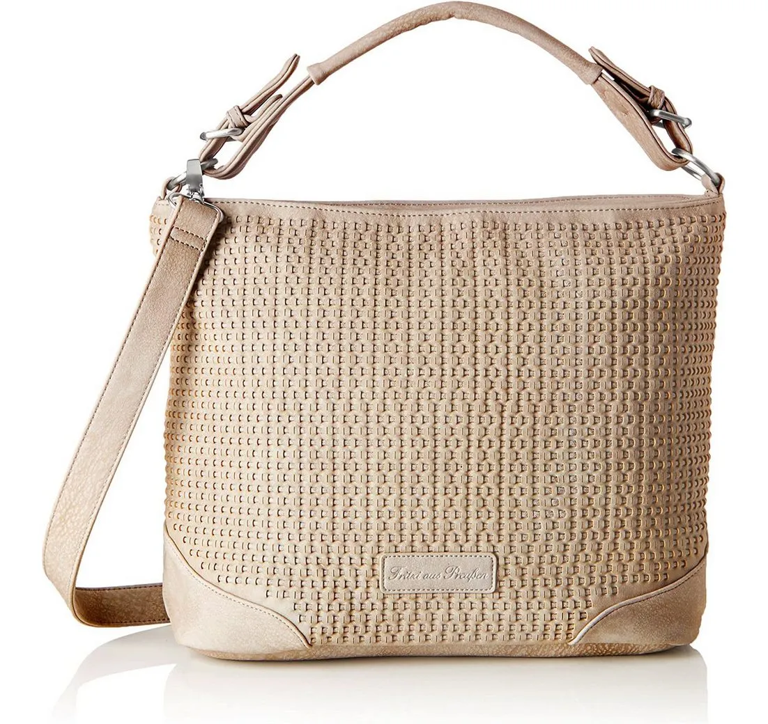 Fritzi aus Preußen Schultertasche Cailin Tasche Handtasche Beige