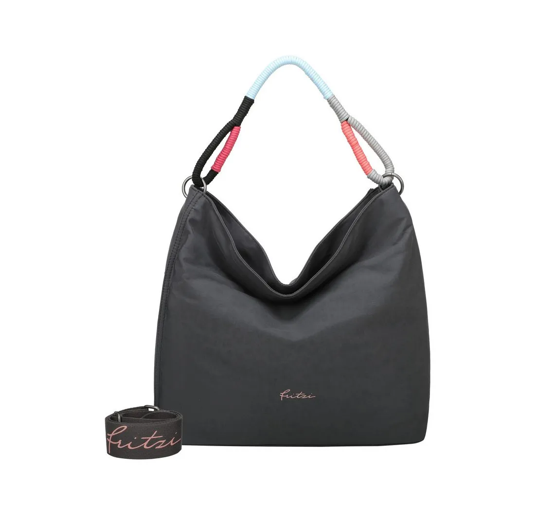 Fritzi aus Preußen Schultertasche Hobo Limited Leo Rainbow, in leichter Nylon-Qualität