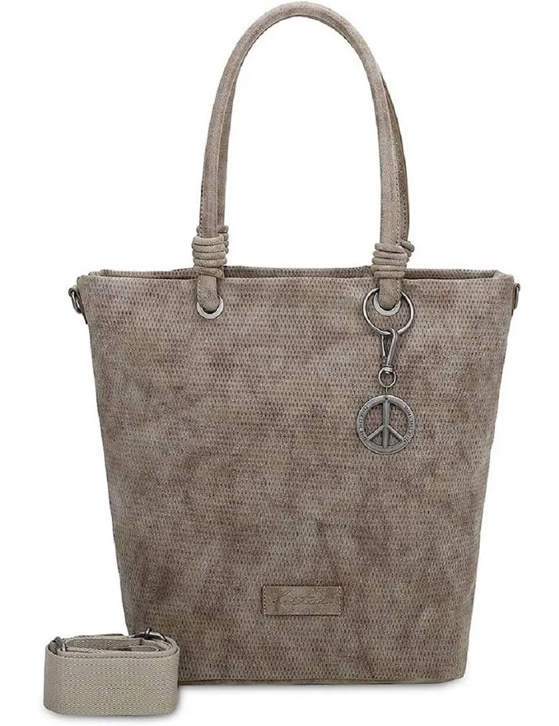 Fritzi aus Preußen Shopper Fritzi: Shopper-Tote-Bag Bo02 (Set, Tasche mit Schulterriemen), vegan produziertes Kunstleder