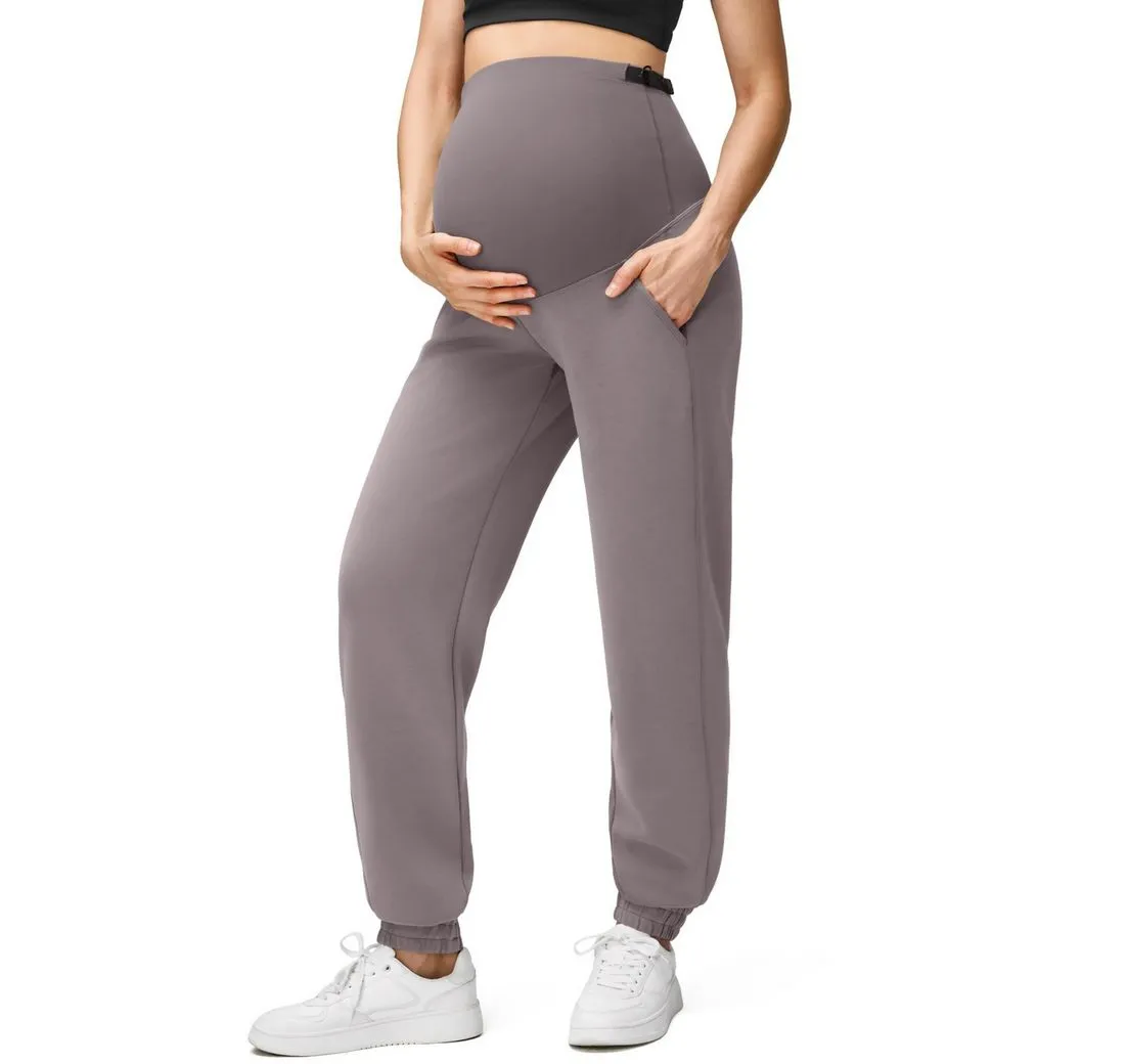 G4FREE Umstandshose G4Free Damen Jogginghose Schwangerschafts Umstandsmode Lang Schwangerschaft Hosen Stretch Casual Yoga Hose