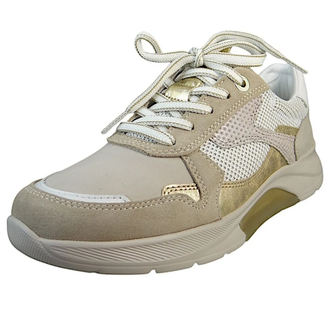 GABOR 66.925 33 Puder/Weiss/Platino Sneaker