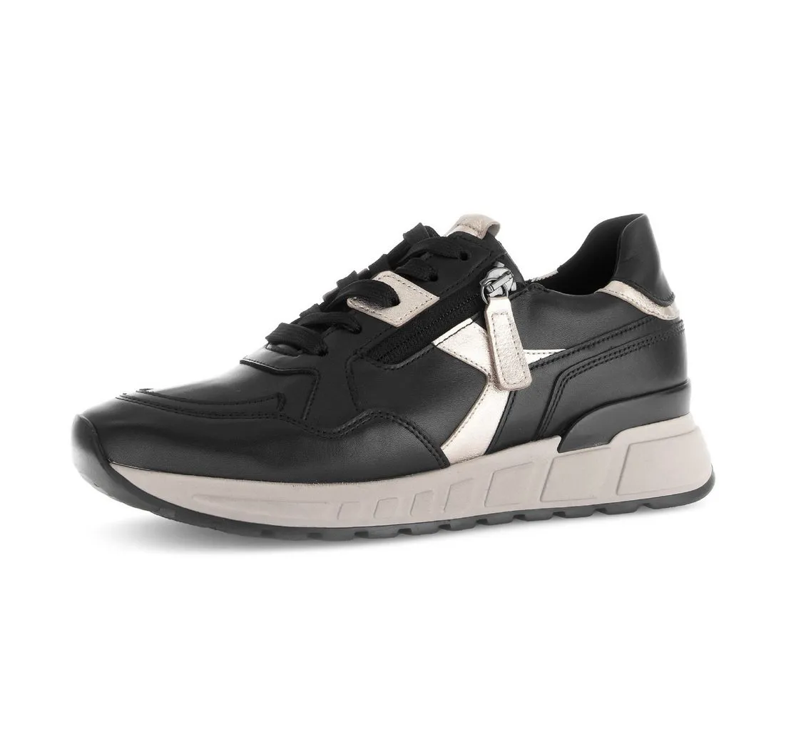 GABOR DAVOS Keilsneaker Schnürschuh, Halbschuh, mit OPTIFIT-Wechselfußbett, H-Weite