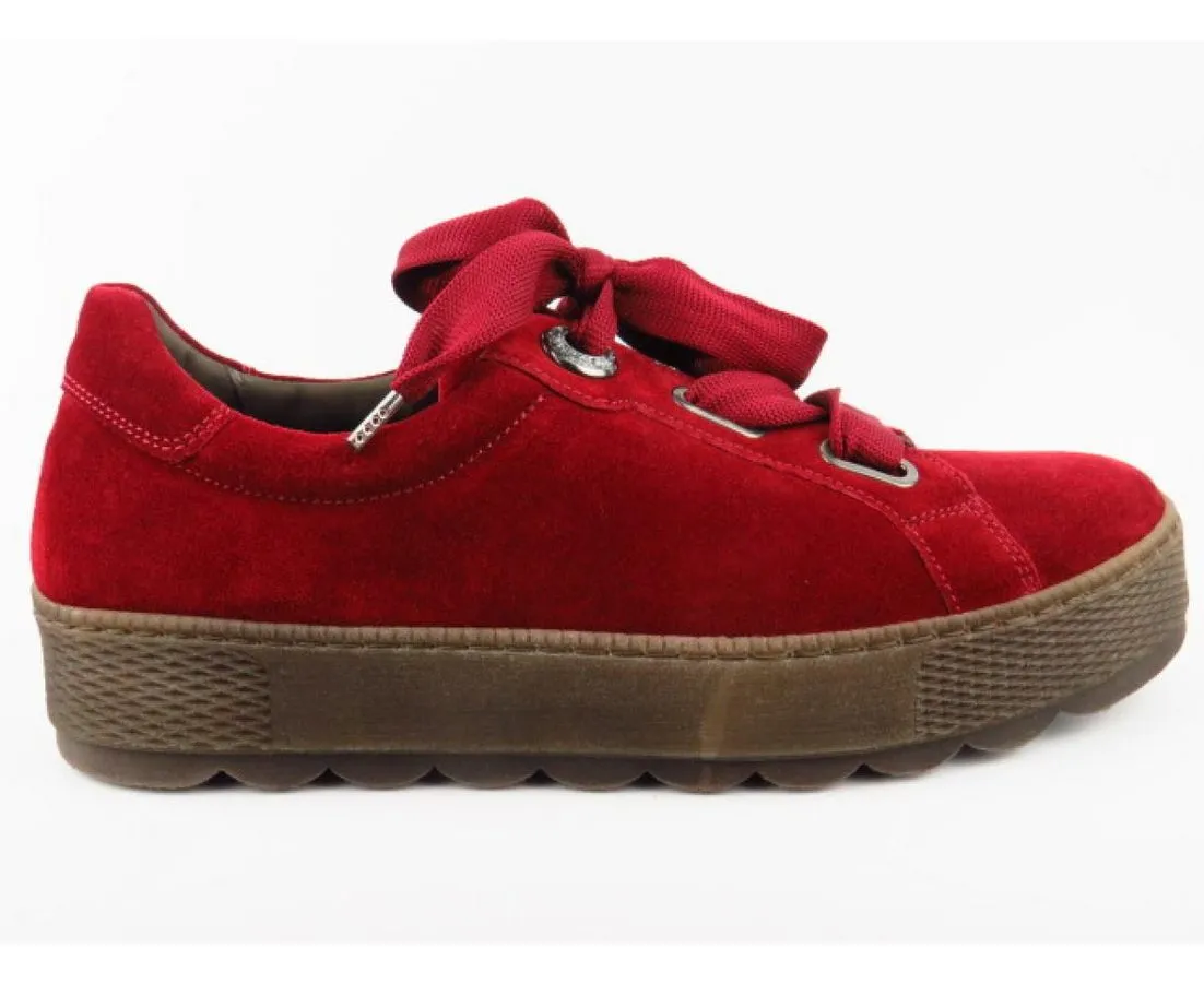 GABOR Dreamvelour dark-opera Sneaker