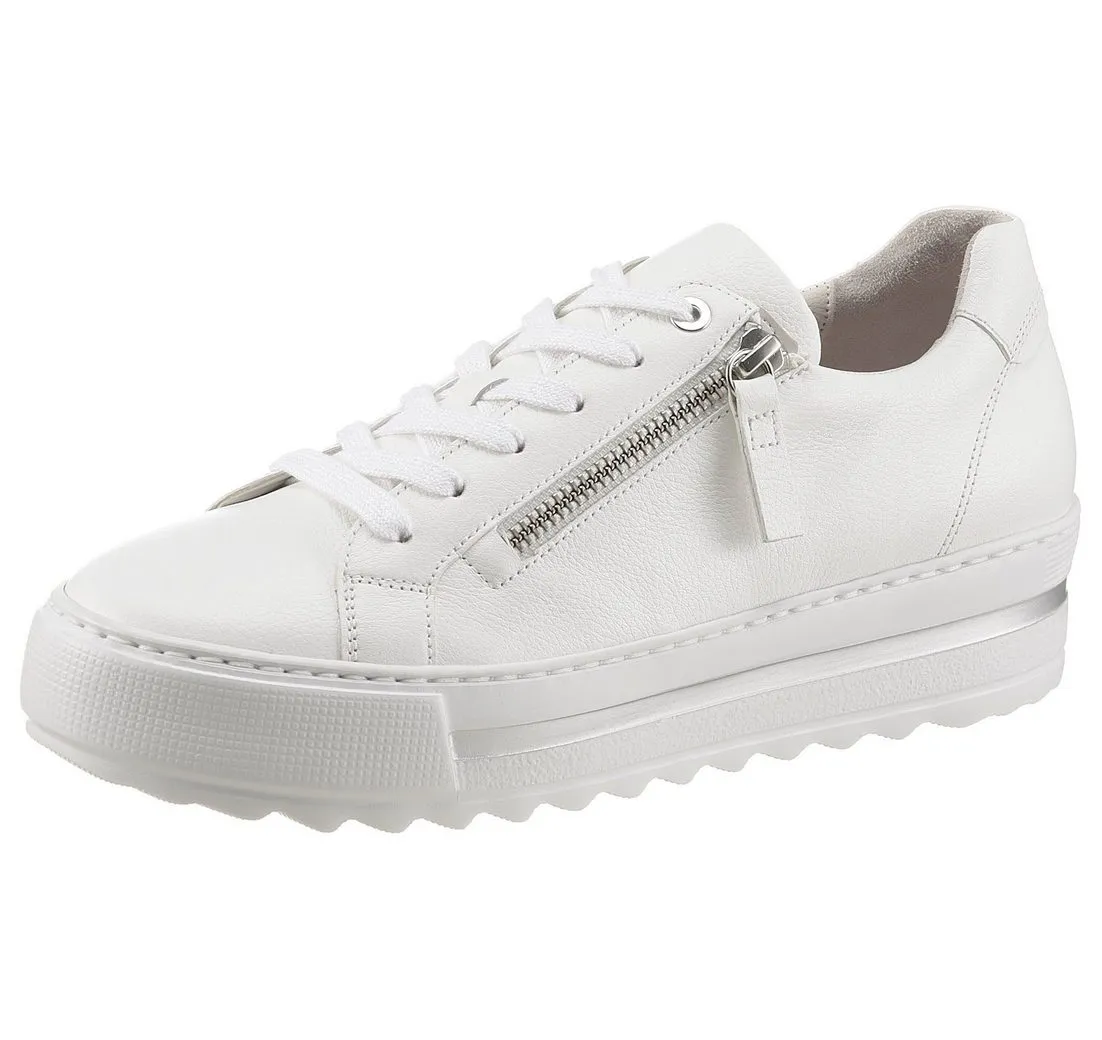 GABOR FLORENZ Plateausneaker in Schuhweite G (weit), Freizeitschuh, Halbschuh, Schnürschuh