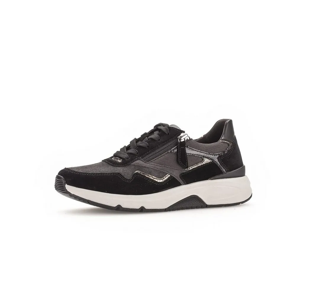 GABOR Freizeit Schnürer für Damen in grau Sneaker (keine Angabe, 1-tlg., keine Angabe)