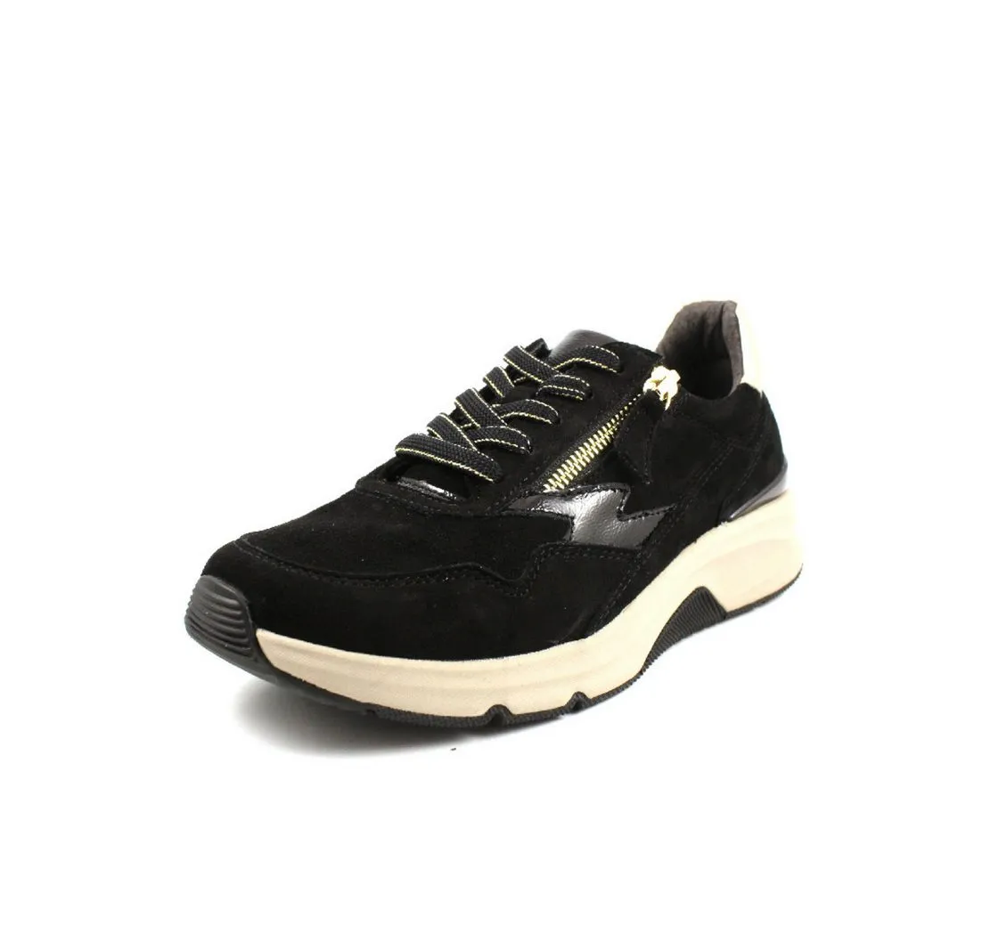 GABOR Freizeit Schnürer für Damen in schwarz Sneaker (keine Angabe, 1-tlg., keine Angabe)