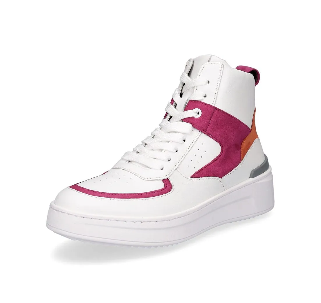 GABOR Gabor Damen High Top Sneaker weiß pink Sneaker
