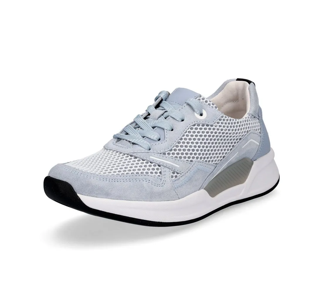 GABOR Gabor Damen Sneaker hellblau glitzer Sneaker