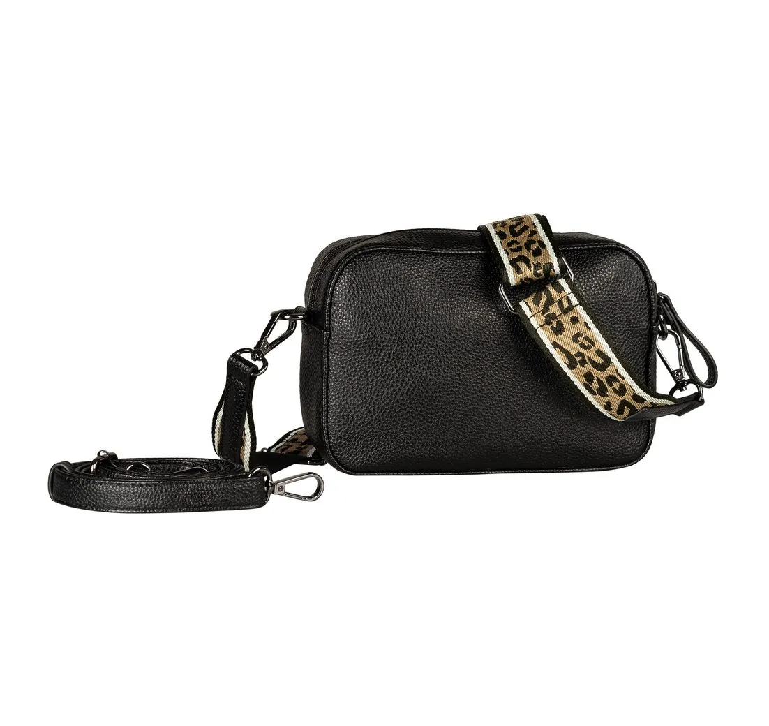 Gabor Handtasche Silena, hochwertig gewebte Gurtband und ein filigranes Logo