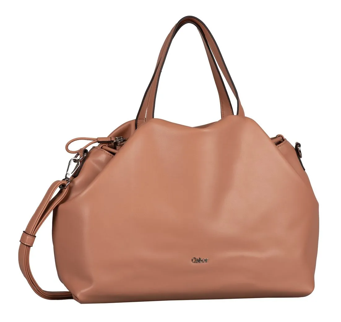 Gabor Henkeltasche Gabor bags, Sarah, Reißverschluss Tragetasche, L, schwarz