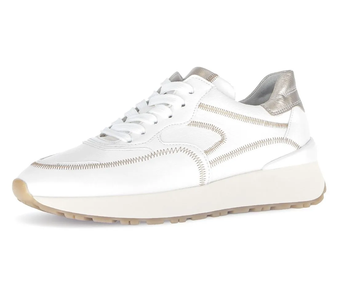 GABOR Plateausneaker, Freizeitschuh, Halbschuh, Schnürschuh mit Best Fitting Funktion