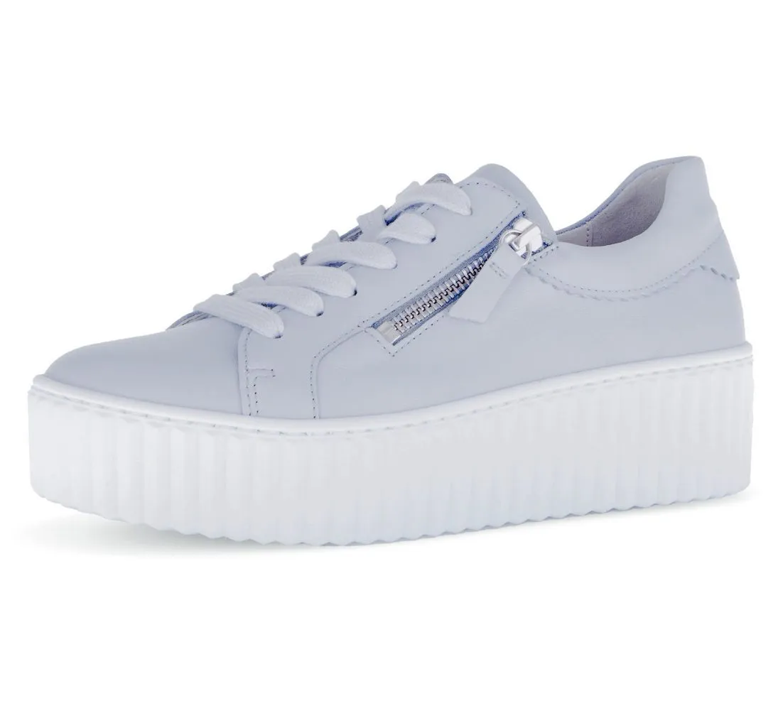 GABOR Plateausneaker, Freizeitschuh, Halbschuh, Schnürschuh mit Gabor Best Fitting