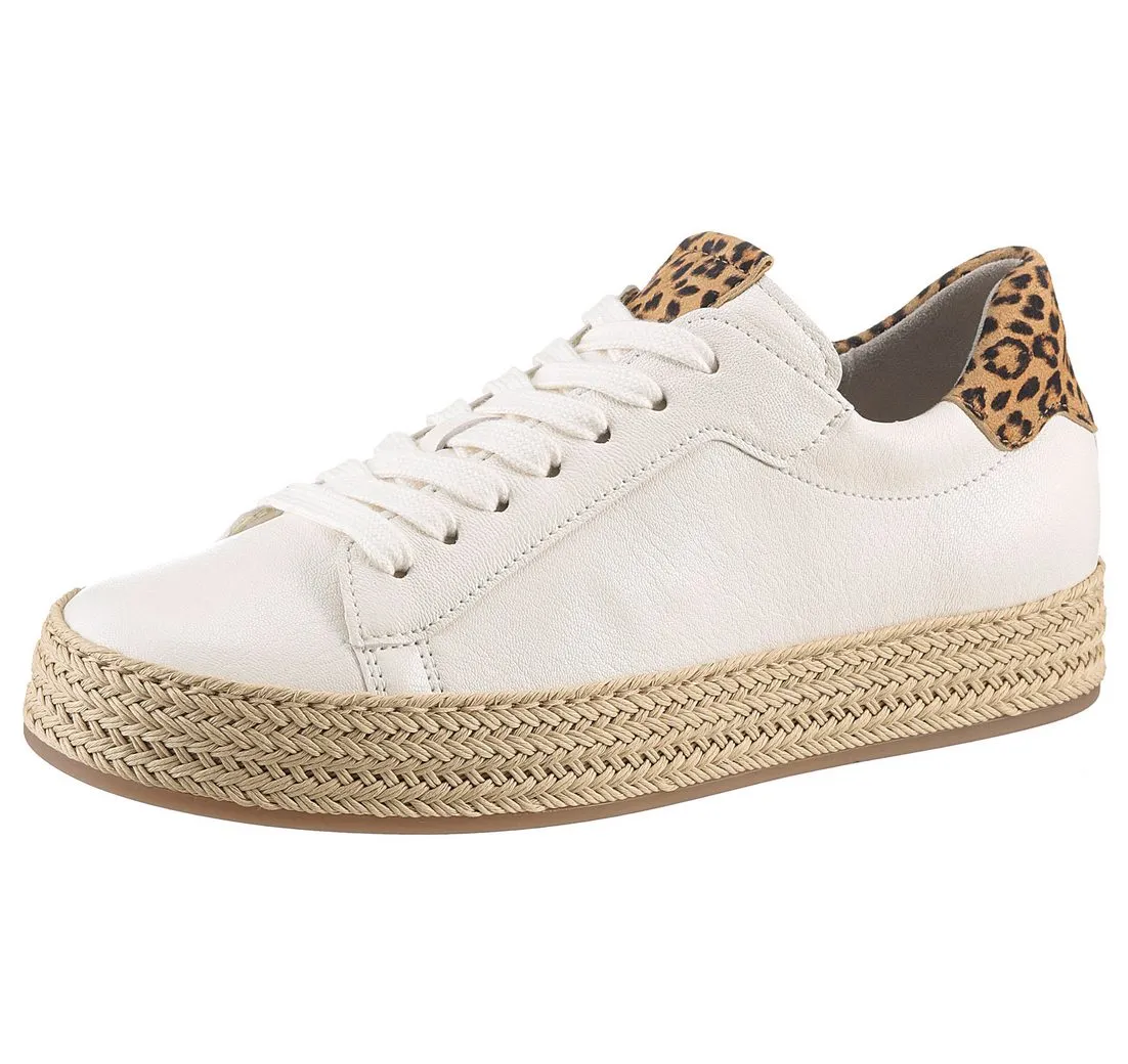 GABOR Plateausneaker, Halbschuh, Schnürschuh, Freizeitschuh mit Best Fitting-Ausstattung
