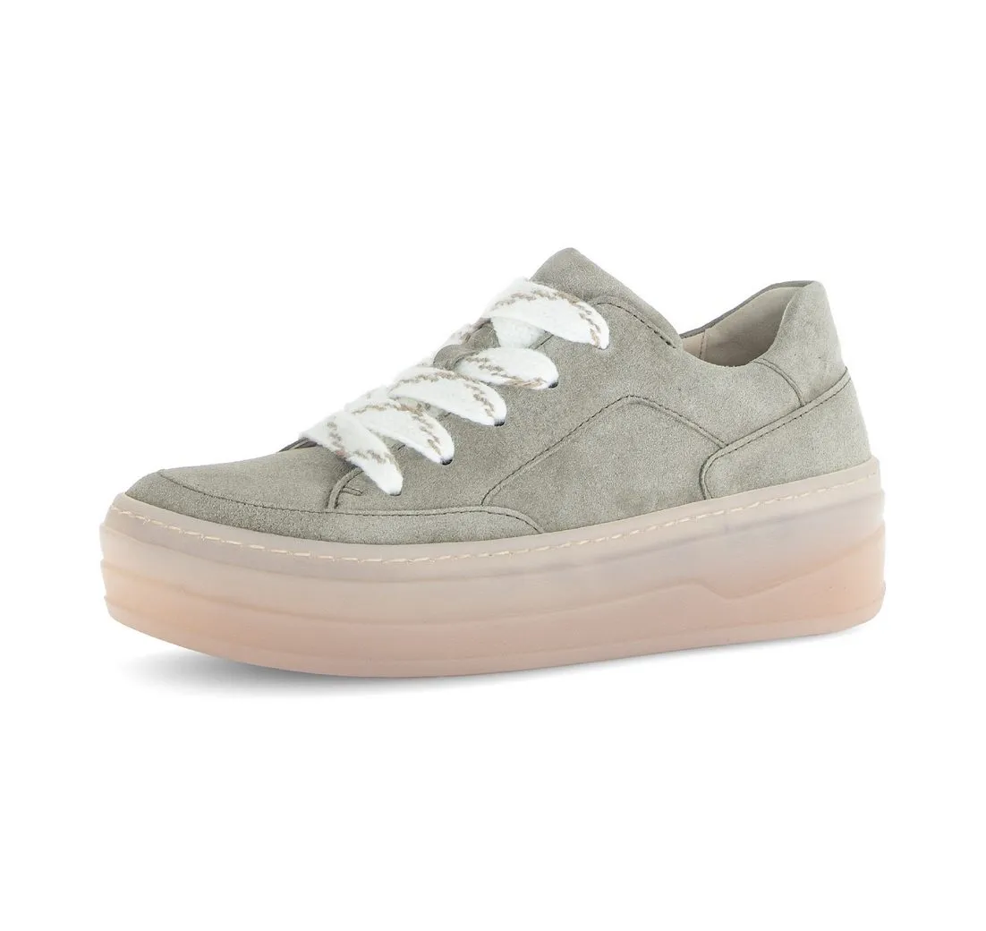 GABOR Plateausneaker, Schnürschuh, Halbschuh, Freizeitschuh mit Best Fitting-Passform