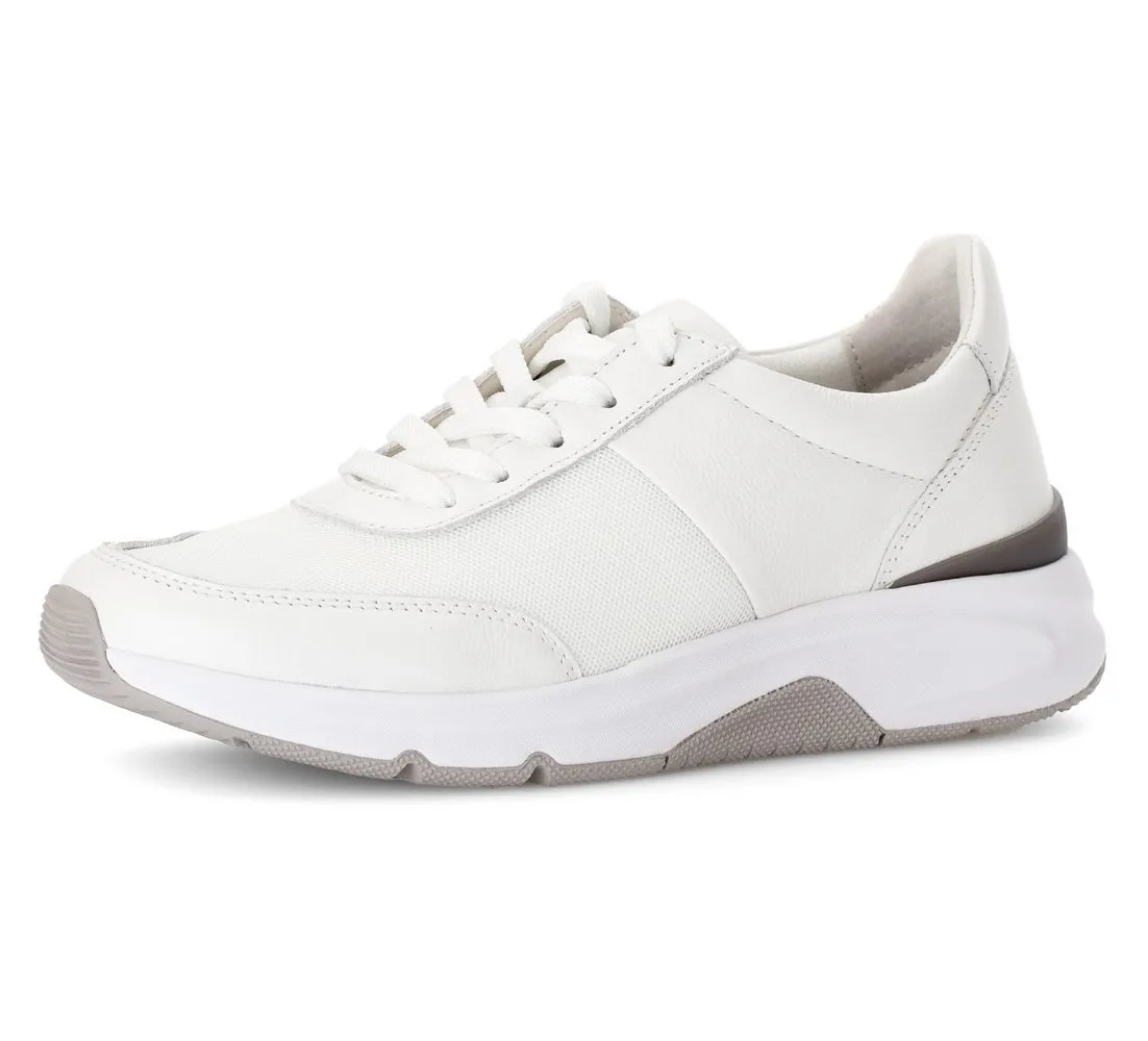 GABOR ROLLINGSOFT Keilsneaker, Freizeitschuh, Halbschuh, Schnürer, herausnehmbares Wechselfußbett