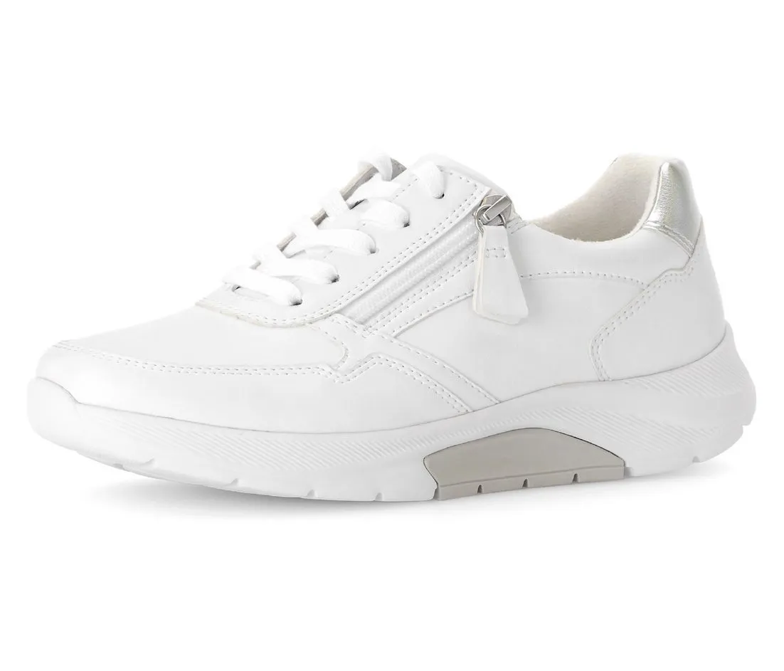 GABOR ROLLINGSOFT Keilsneaker, Freizeitschuh, Halbschuh, Schnürer, herausnehmbares Wechselfußbett