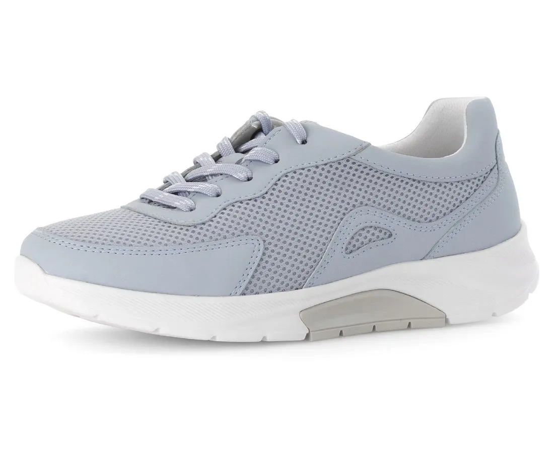 GABOR ROLLINGSOFT Keilsneaker, Freizeitschuh, Halbschuh, Schnürschuh mit Wechselfußbett