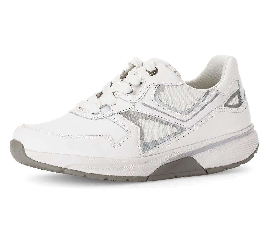 GABOR ROLLINGSOFT Keilsneaker, Freizeitschuh, Halbschuh, Schnürschuh mit herausnehmbarem Fußbett