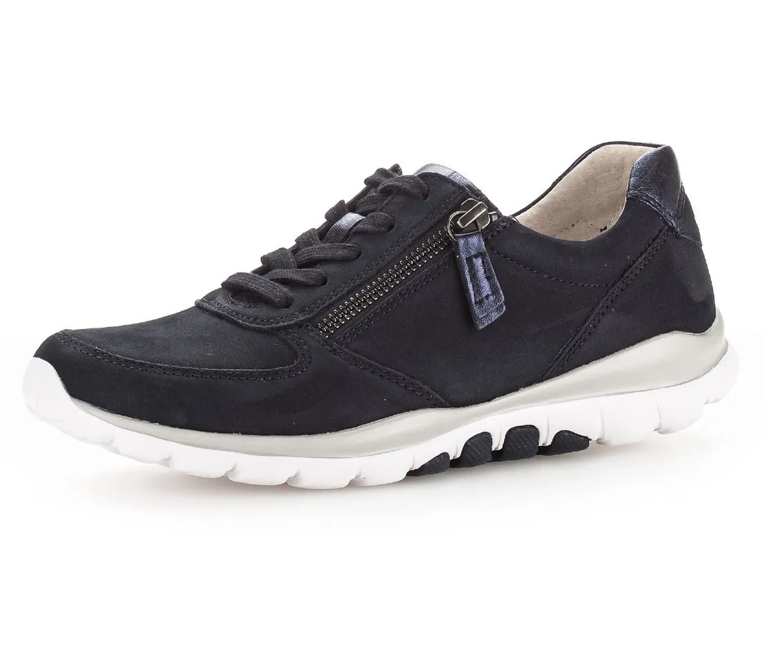 GABOR ROLLINGSOFT Keilsneaker, Freizeitschuh, Halbschuh, Schnürschuh mit OPTIFIT-Wechselfußbett