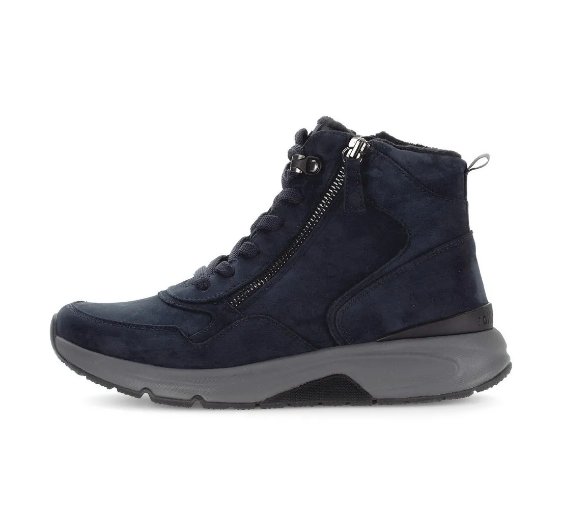 GABOR ROLLINGSOFT Keilsneaker, Plateau, Schnürboots, Kofmortschuh mit herausnehmbarem Fußbett