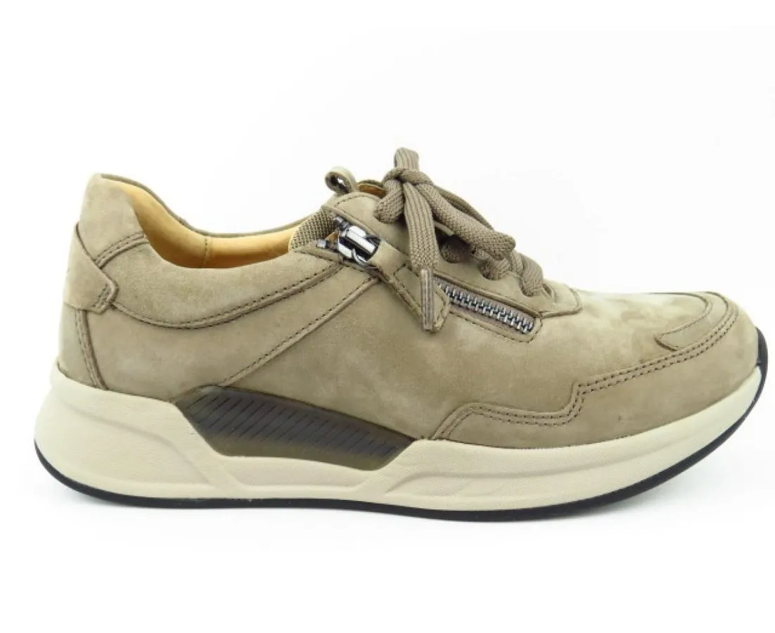 GABOR RollingSoft Nubuk muskat Sneaker