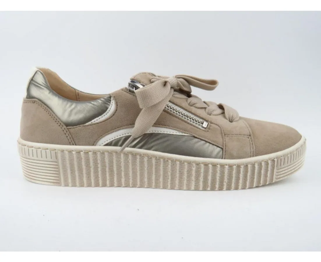 GABOR Samt. Nappa Tessuto Sneaker