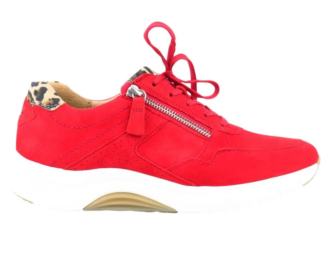 GABOR Samtchev./Luchs rot Sneaker