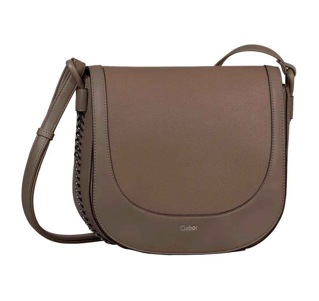 Gabor Schultertasche GABOR Damen ELENI Saddle Bag Umhängetasche, 26 x 28 x11