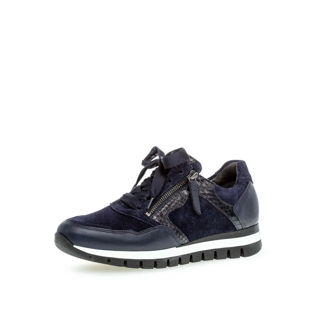 GABOR Sneaker low Materialmix Leder Sneaker