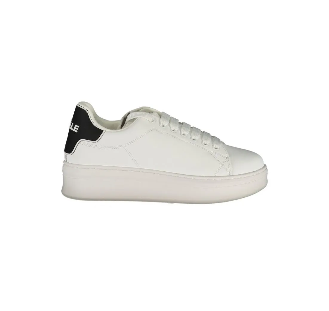 GAELLE PARIS Sneaker Damen-Sportschuh Weiß: Stylisch mit Logo &