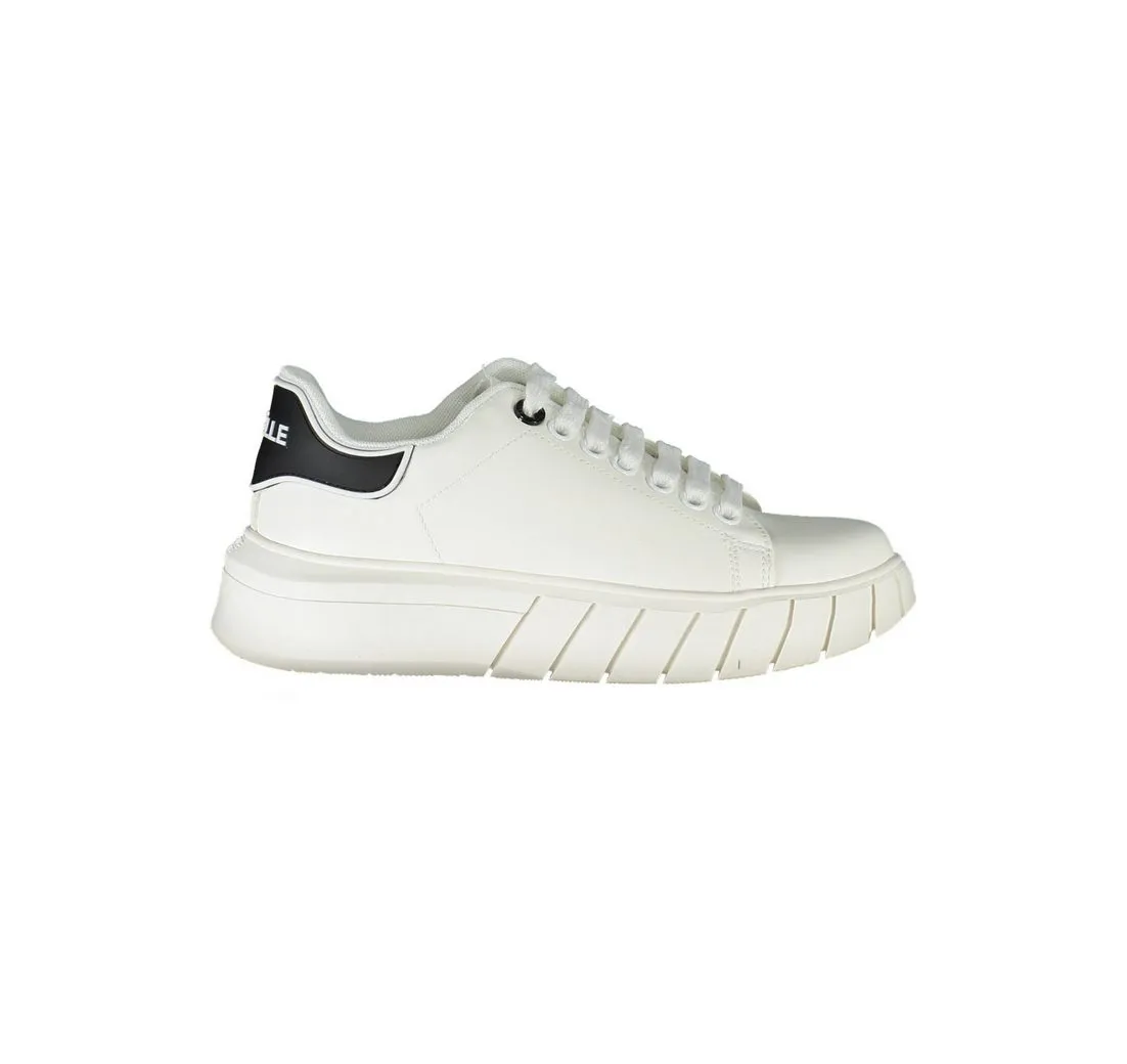 GAELLE PARIS Sneaker Sportlicher Damenschuh in Weiß mit