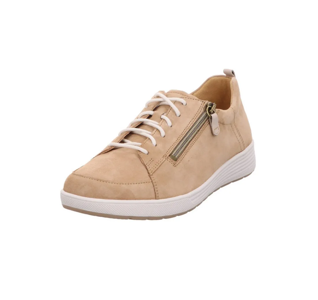 GANTER Komfort Schnürer für Damen in beige Sneaker (keine Angabe, 1-tlg., keine Angabe)