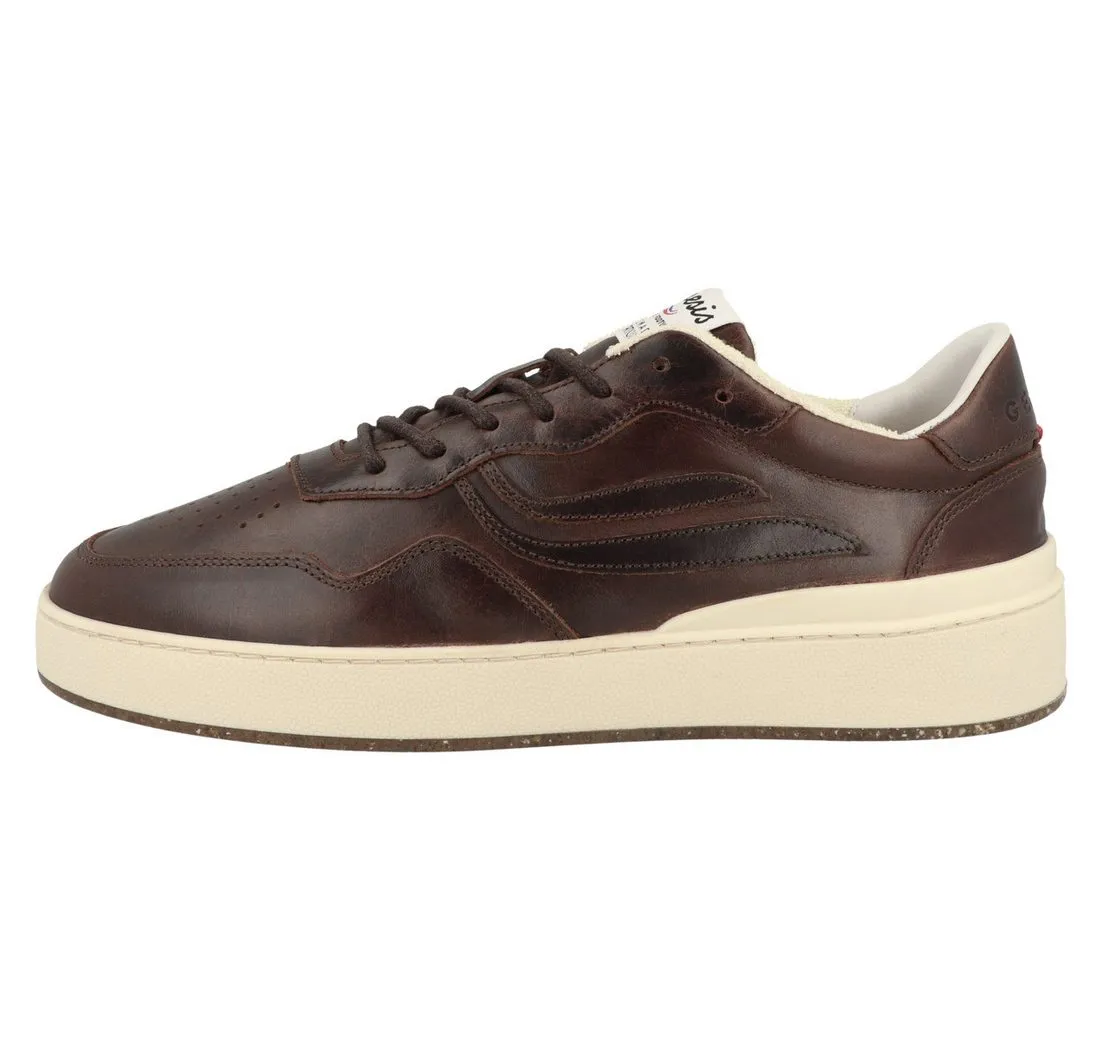 GENESIS G-Soley Porto Plain Leather Unisex Erwachsene Sneaker Turnschuhe, Sportschuhe, Freizeitschuhe, Halbschuhe, Schnürschuhe