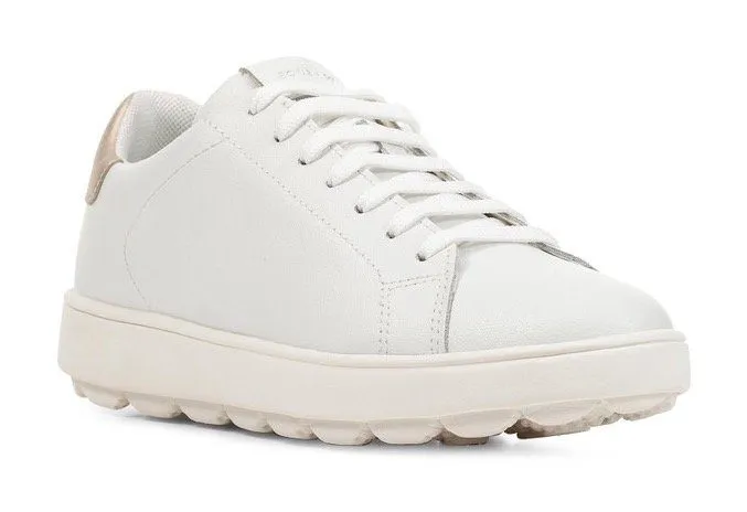 GEOX D SPHERICA ECUB-1 A Sneaker mit Profilsohle, Freizeitschuh, Halbschuh, Schnürschuh