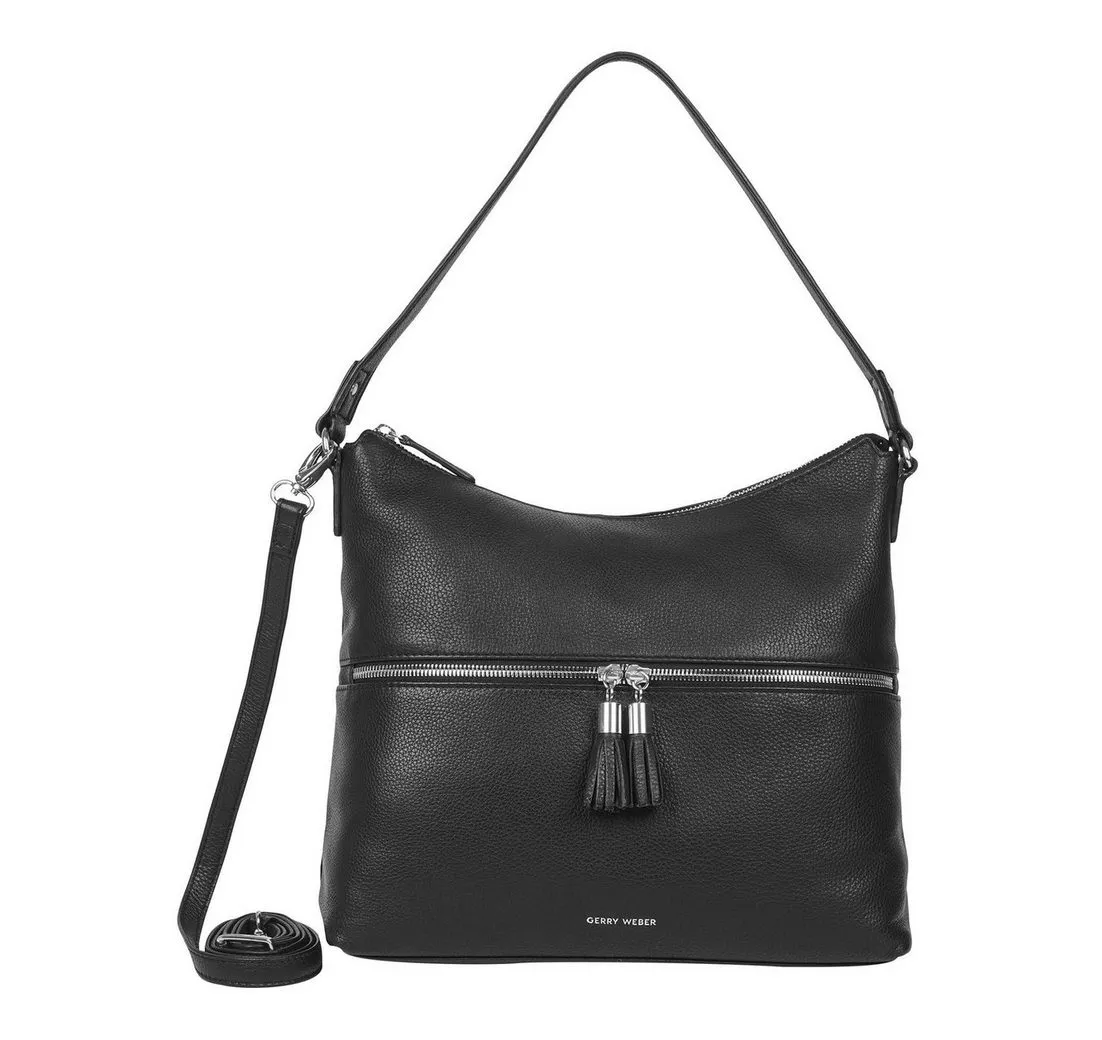 GERRY WEBER Schultertasche Hobo Bag, aus echtem Rindsleder