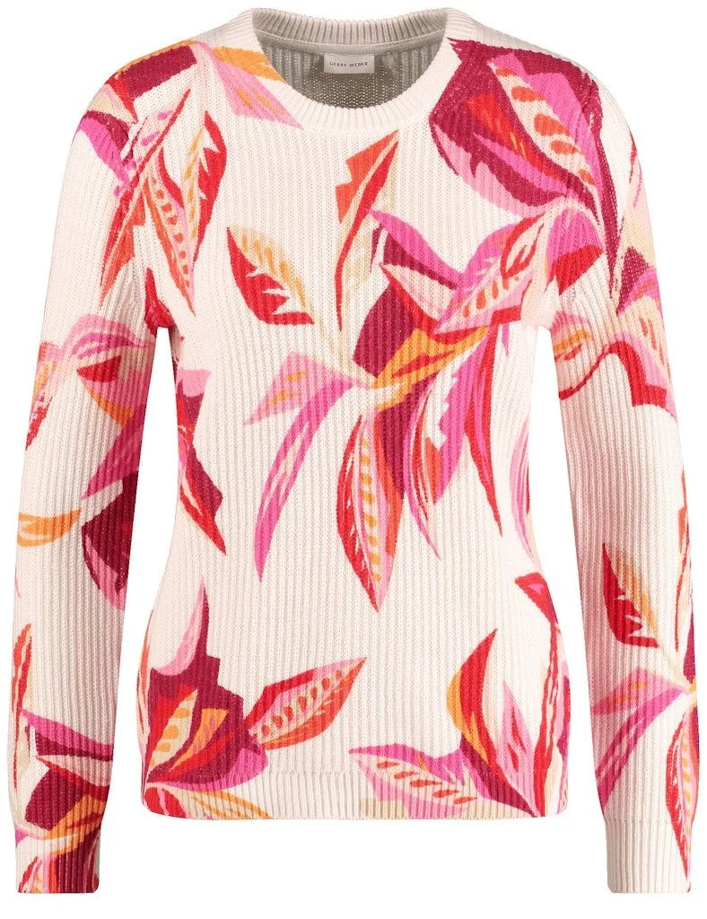 GERRY WEBER Wollpullover Gerry Weber / Da.Strick / PULLOVER 1/1 ARM