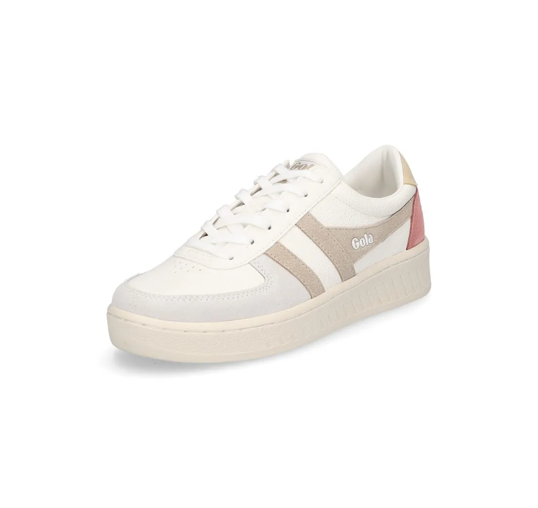 GOLA Gola Damen Sneaker Grandslam Trident weiß taupe Sneaker