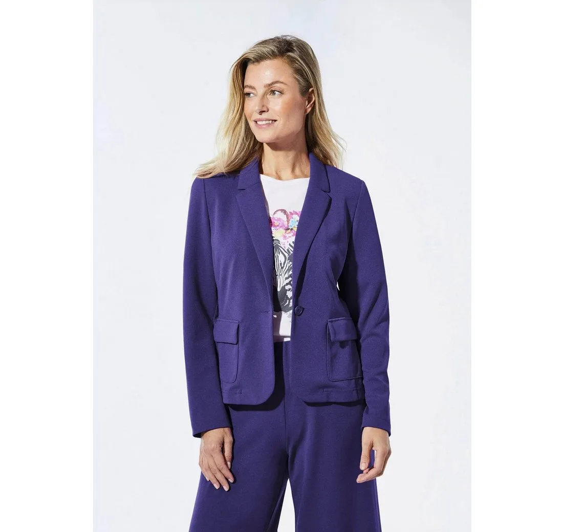 GOLDNER Jerseyblazer Kurzgröße: Jersey-Blazer