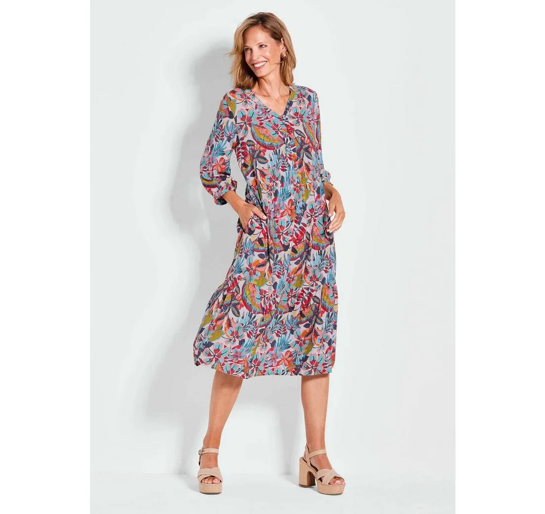 GOLDNER Sommerkleid Kurzgröße: Kleid