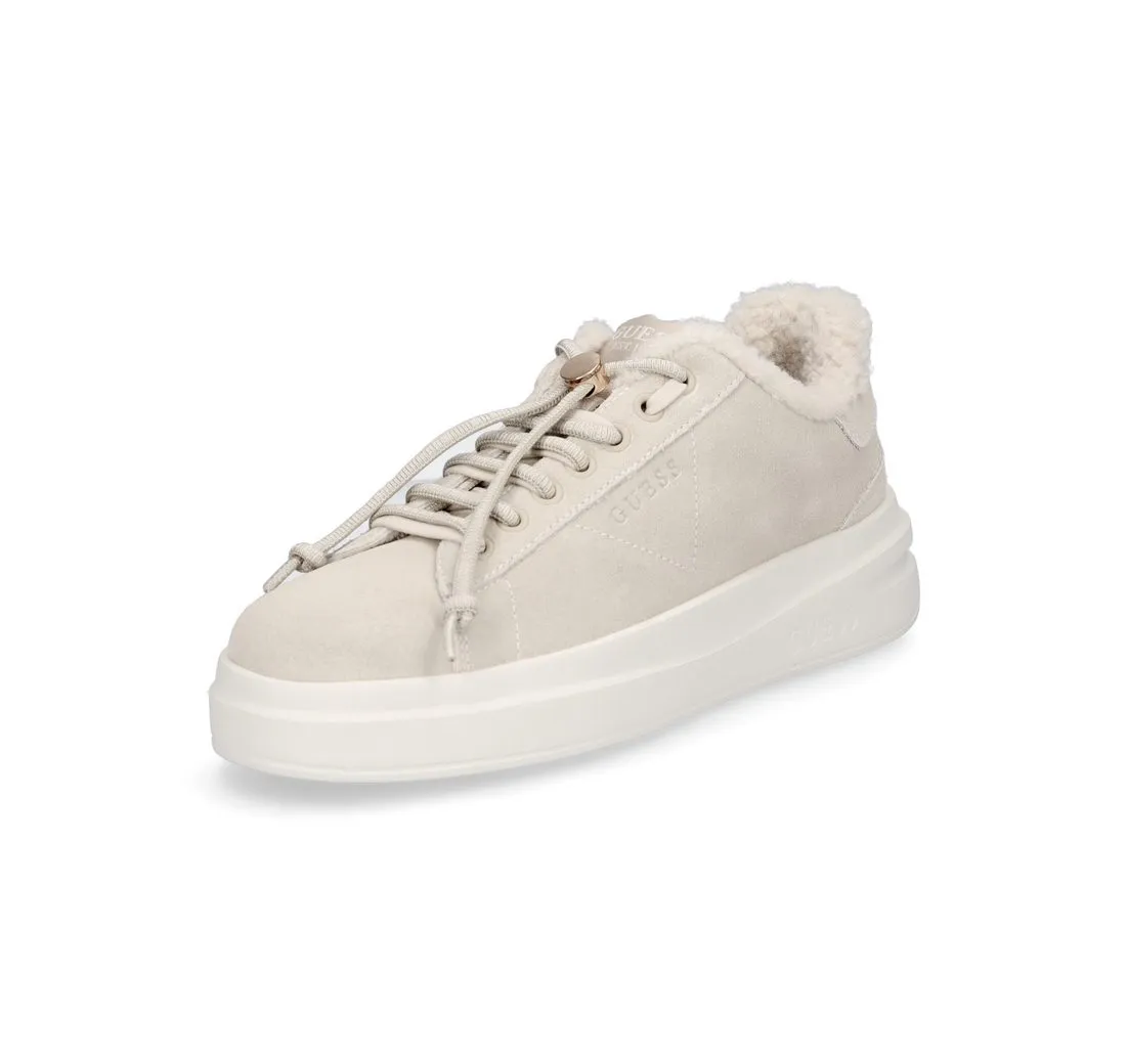 GUESS Guess Damen Sneaker Elbina beige Sneaker