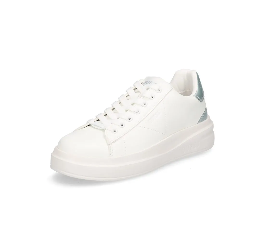 GUESS Guess Damen Sneaker Elbina weiß metallic Sneaker