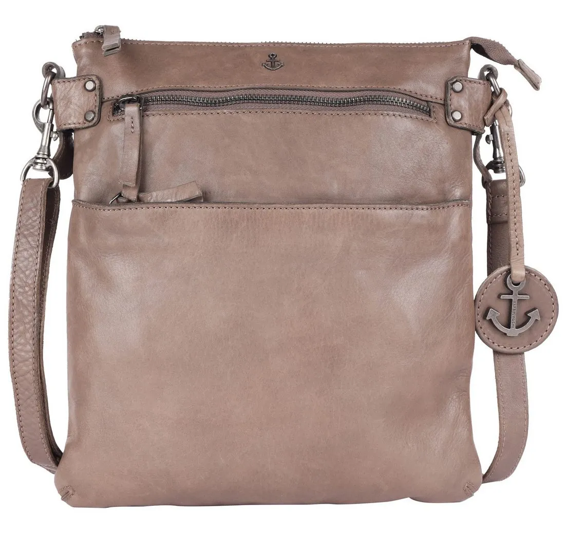 HARBOUR 2nd Handtasche Zora2, Umhängetasche Handtasche Schultertasche mit Anker Anhänger