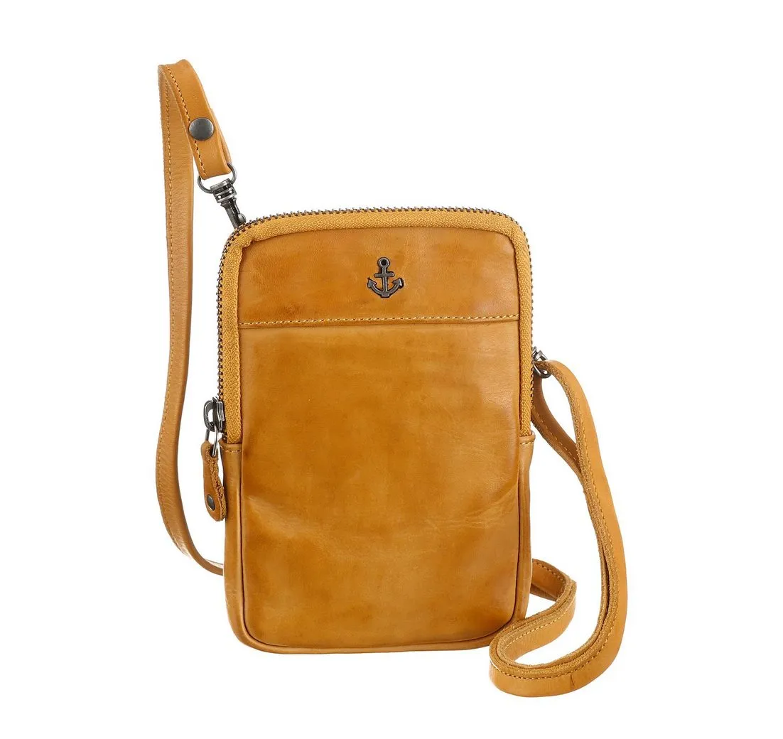 HARBOUR 2nd Mini Bag Benita, aus griffigem Leder mit typischen Marken-Anker-Label