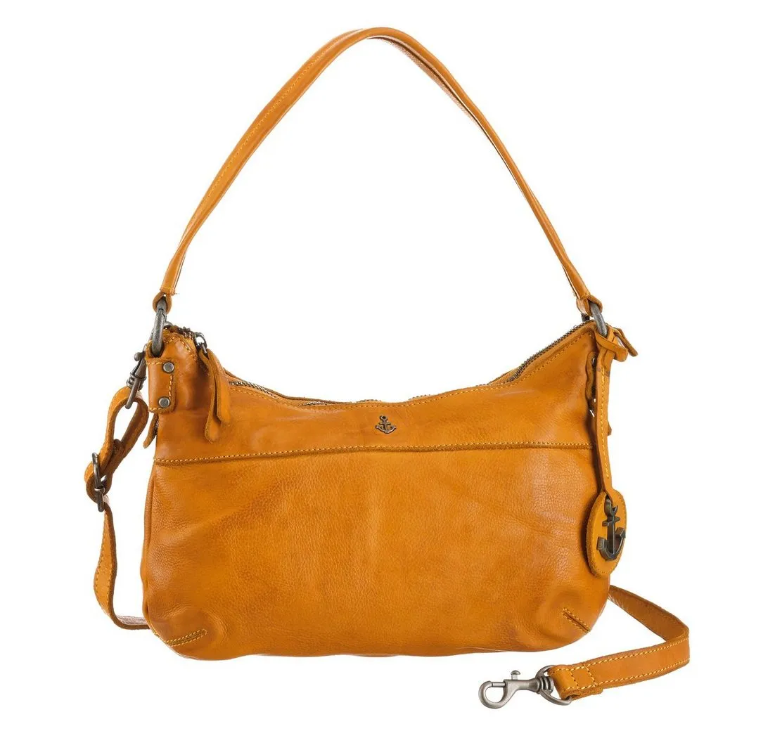 HARBOUR 2nd Schultertasche Mara, mit typischen Marken-Anker-Label und Schmuckanhänger