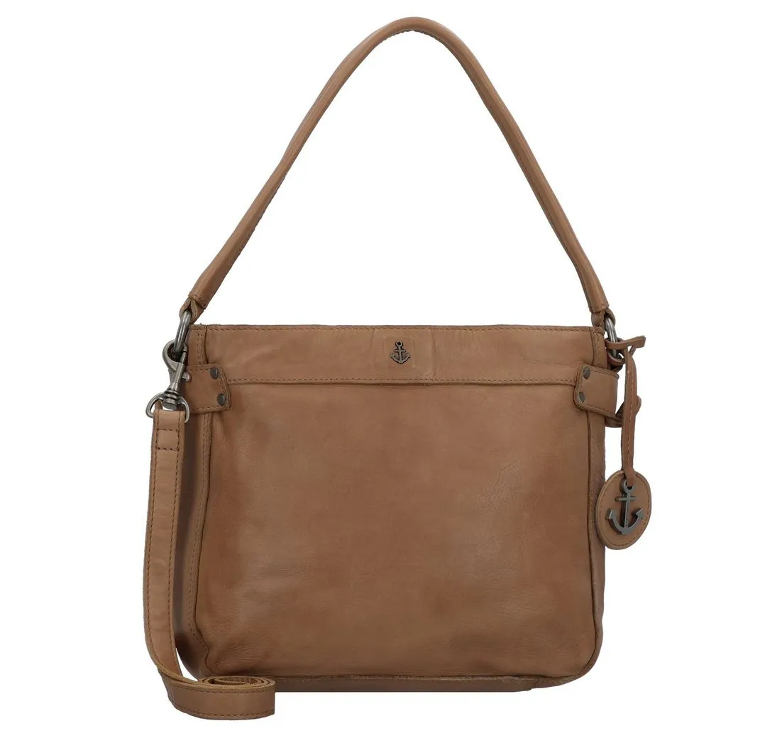 HARBOUR 2nd Schultertasche Soft Weaving, Leder