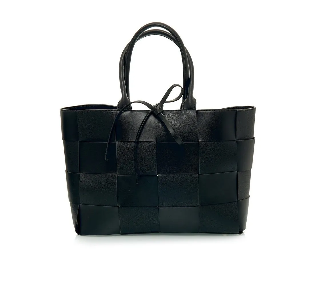 Harpa Henkeltasche MURIEL (2-tlg), mit modischer Flechtoptik